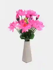 Розовый искусственные цветы "Лотос. Букет"