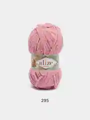 Коралловый пряжа плюшевая Alize Softy Plus, микрополиэстер, 100 г, 120 м