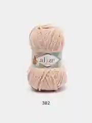 Светло-бежевый пряжа плюшевая Alize Softy Plus, микрополиэстер, 100 г, 120 м