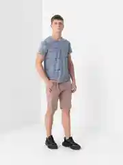 Бежевый шорты мужские