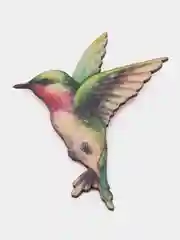 Брошь "Колибри"