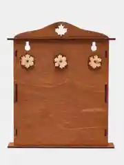 Шоколадный ключница настенная