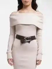 Шоколадный ремень женский