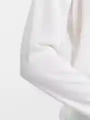 Молочный рубашка женская, на запах