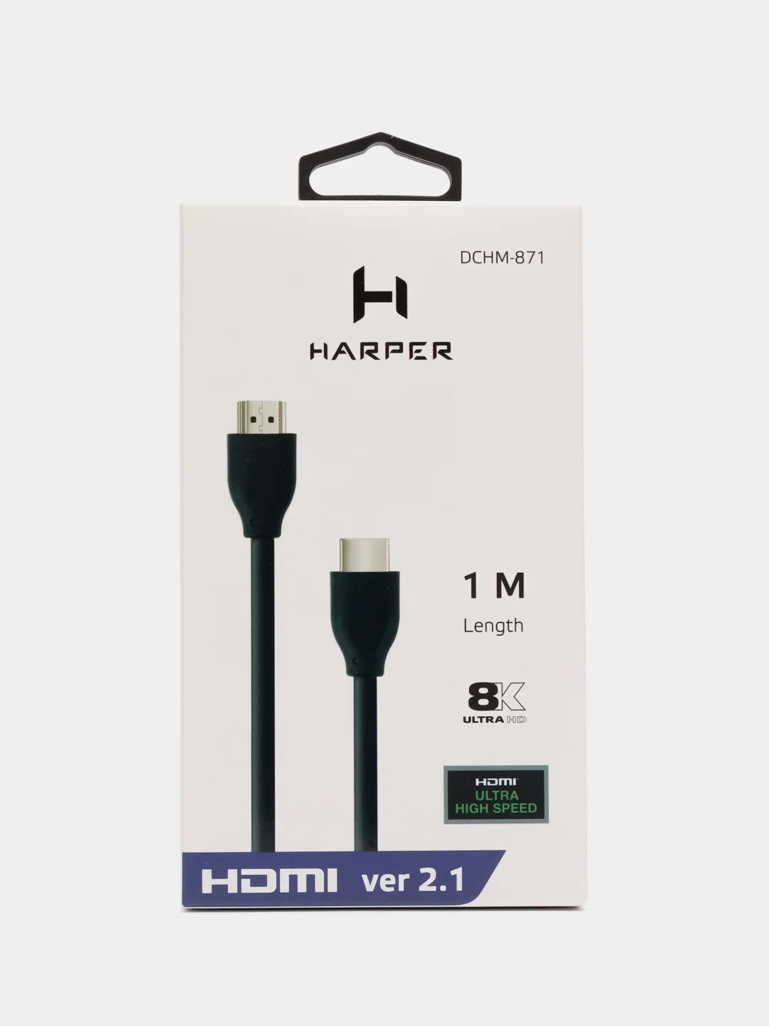 Кабель HDMI-HDMI Harper DCHM-871, 8K Ultra HD, 1 м
