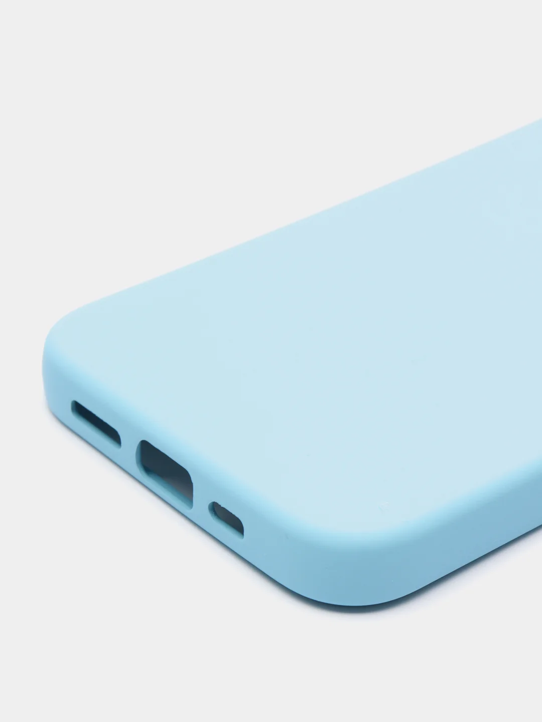 Небесно-голубой чехол для Apple iPhone 14