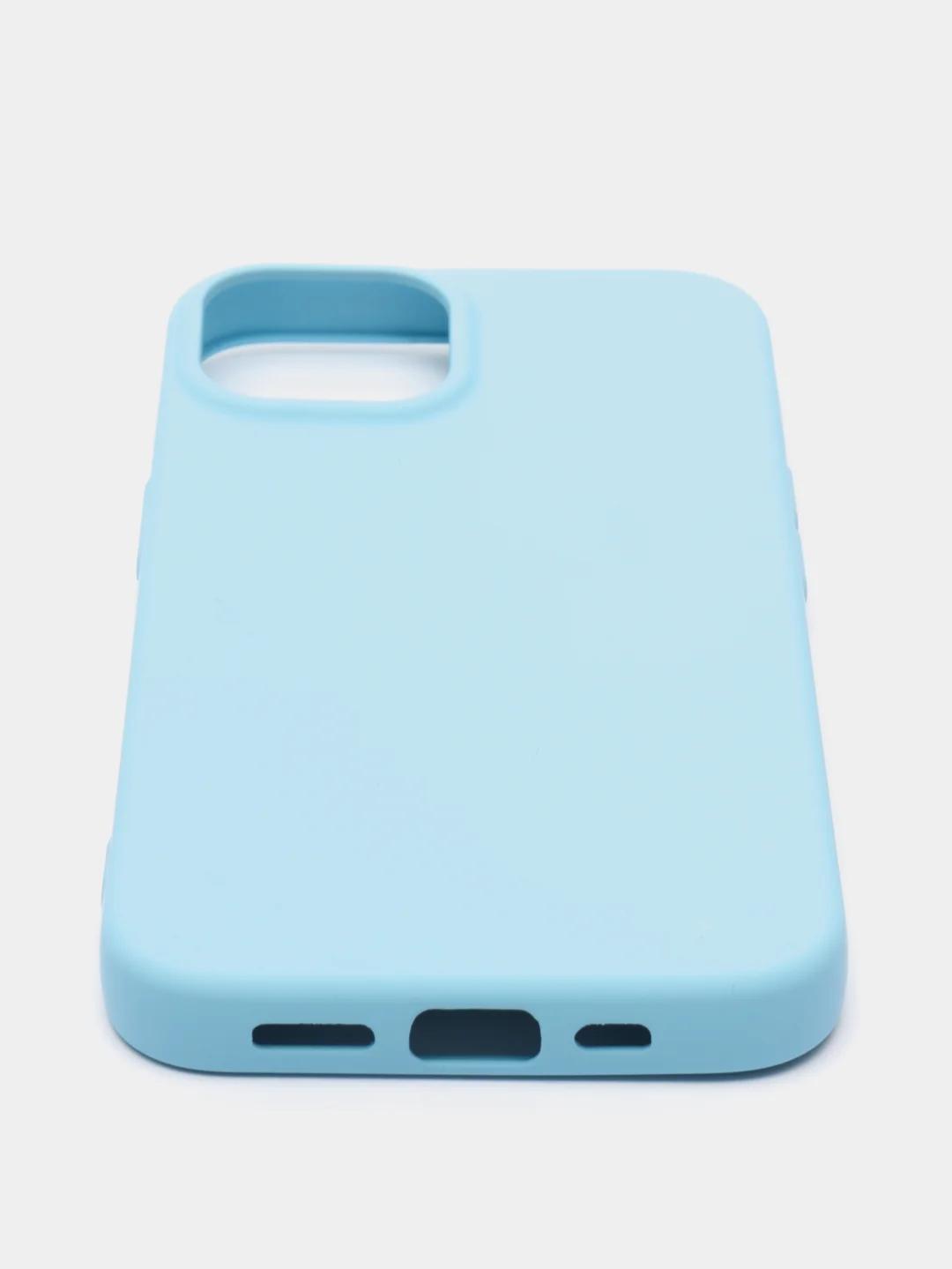 Небесно-голубой чехол для Apple iPhone 14