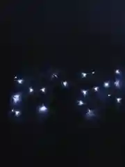 Желтый уличная гирлянда "Бахрома"  светодиодная