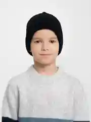 Черный шапка детская,зимняя