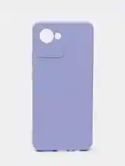 Лавандовый чехол для Realme C30 (Реалми С30), цветной, силиконовый