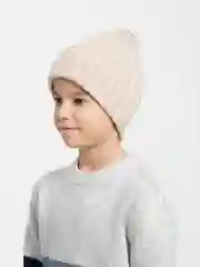 Бежевый шапка детская,зимняя