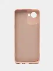 Бежевый чехол для Realme C30 (Реалми С30), цветной, силиконовый