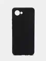 Черный чехол для Realme C30 (Реалми С30), цветной, силиконовый