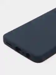 Темно-синий чехол для Realme C30 (Реалми С30), цветной, силиконовый