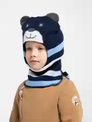 Угольный шлем для мальчика на осень