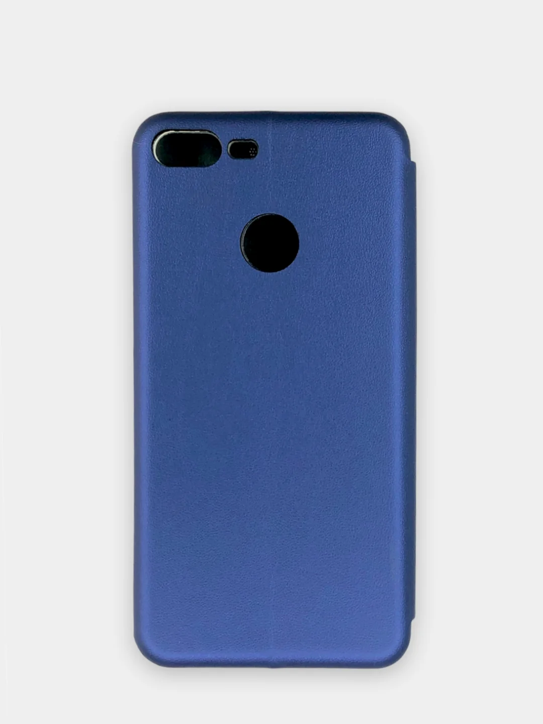 Индиго чехол-книжка на Huawei Honor 9 Lite, Хуавей Хонор 9 Лайт