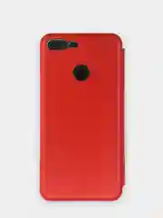 Алый чехол-книжка на Huawei Honor 9 Lite, Хуавей Хонор 9 Лайт
