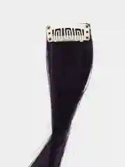Желтый пряди цветные, на заколках, градиент