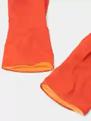 Красный перчатки хозяйственные, резиновые, утепленные