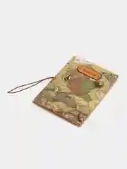 Голубой обложка для паспорта
