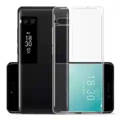 Прозрачный силиконовый чехол на Meizu M6S