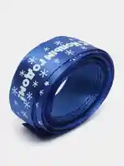 Темно-синий лента атласная для упаковки новогодних подарков, 15 мм