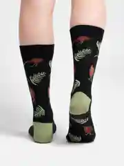 Зеленый носки новогодние