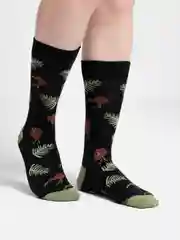 Зеленый носки новогодние