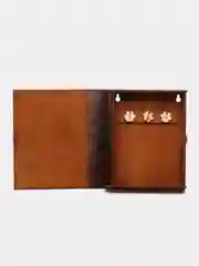 Карамельный ключница настенная с изображением Святых