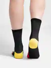 Желтый носки "Новый год"