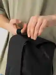 Черный рюкзак спортивный, унисекс