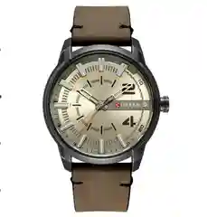 Карамельный мужские наручные часы Curren 8306 в подарочной упаковке