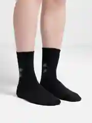 Черный зимние мужские термо носки с начесом