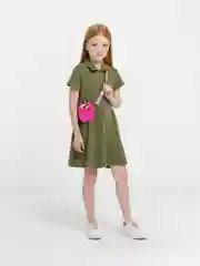 Фуксия сумка детская Pop It, силиконовая