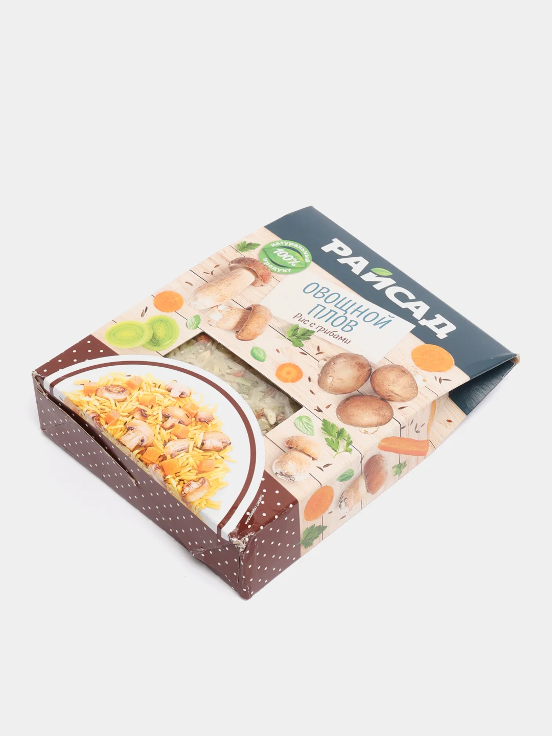Смесь для приготовления гарнира из риса с грибами "Овощной плов", 200 г