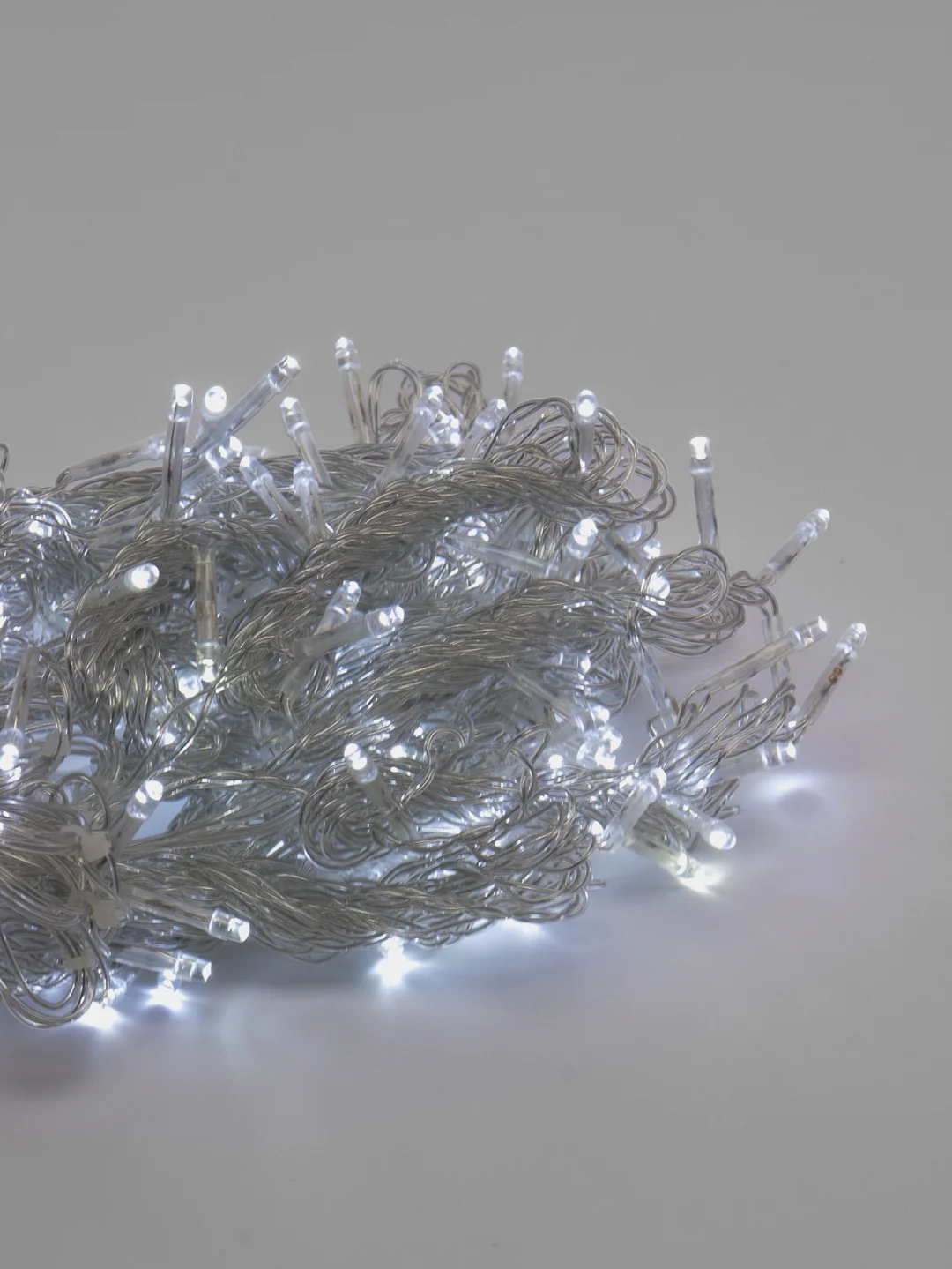 Белый гирлянда занавеска штора 160 LED Холодный свет, Новогодняя гирлянда светодиодная занавес