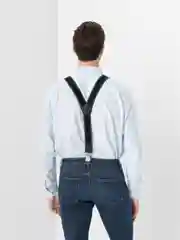 Серый мужские подтяжки