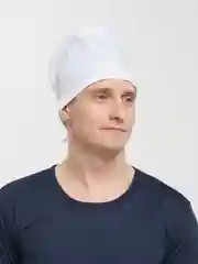 Белый головной убор для медика, колпак