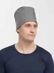 Серый головной убор для медика, колпак