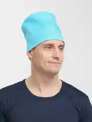 Бирюзовый головной убор для медика, колпак