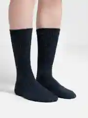 Серый термоноски мужские из собачьей шерсти, зимние