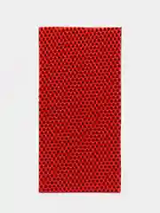 Красный коврик для сушки посуды, 20 х 40 см