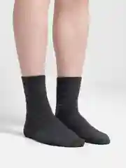 Угольный зимние мужские термо носки с начесом