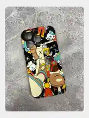 Бежевый меланж чехол KAWS для iPhone 14 Pro