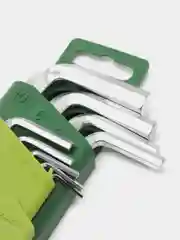 Набор шестигранников(Г-обр) 9 шт, коротких (1.5,2,2.5,3,4,5,6,8,10 мм), "Дело Техники"