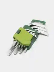 Набор шестигранников(Г-обр) 9 шт, коротких (1.5,2,2.5,3,4,5,6,8,10 мм), "Дело Техники"
