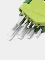 Набор шестигранников(Г-обр) 9 шт, коротких (1.5,2,2.5,3,4,5,6,8,10 мм), "Дело Техники"