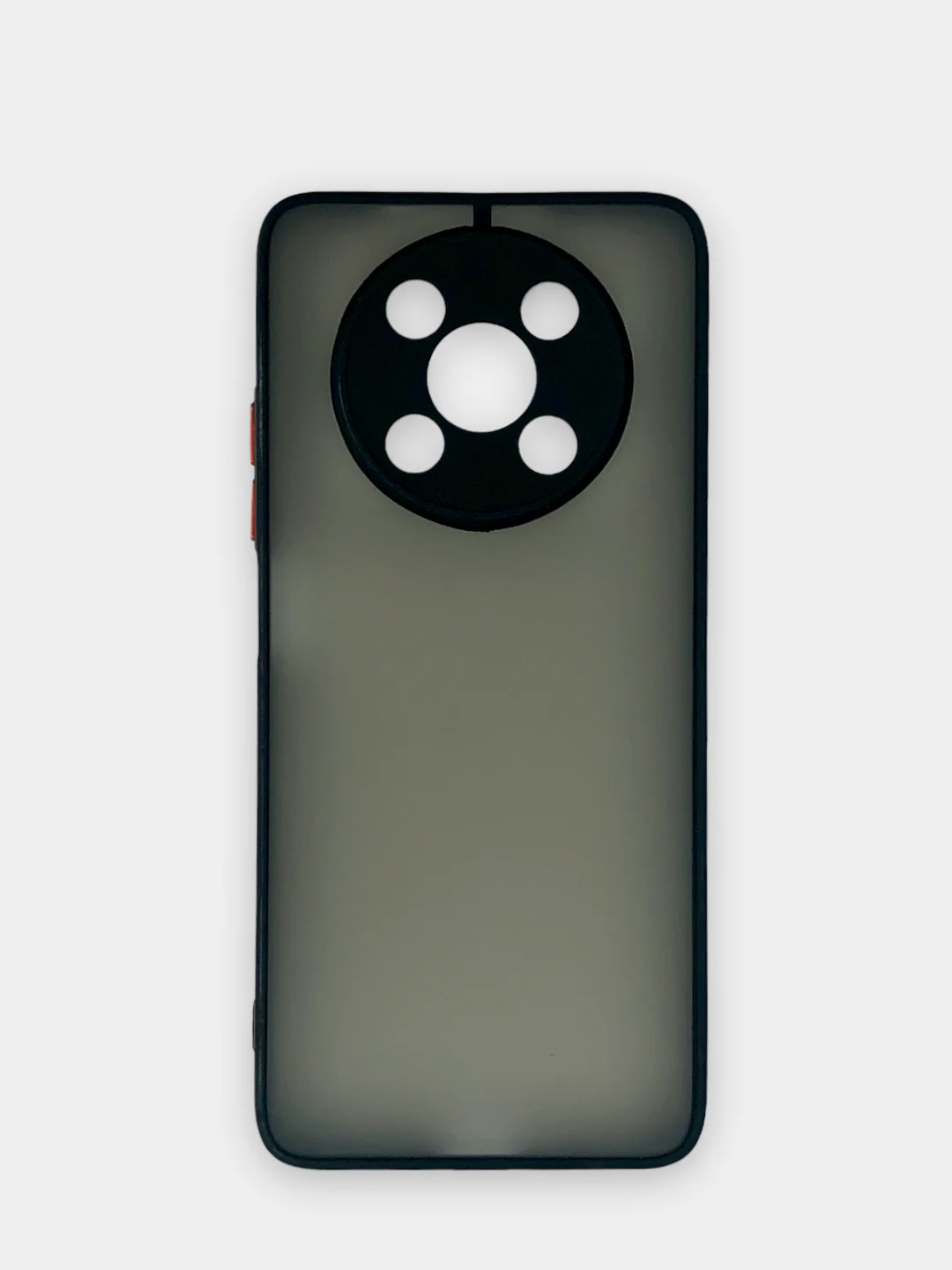 Лесной зеленый чехол для Huawei Nova Y90 (Хуавей Нова У90), пластиковый, матовый, с цветными кнопками