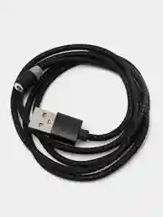Индиго магнитный кабель для зарядки телефона, коннекторы: microUSB, Lightning, Type-C, адаптер