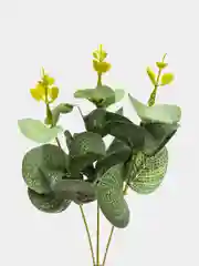 Эвкалипт 3 шт, искусственные цветы, искусственная трава, декор, рукоделие